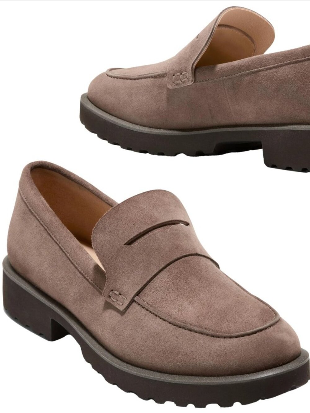 Women's Cole Haan Geneva Loafers-Lava Suede-Size 11 B (W30961)